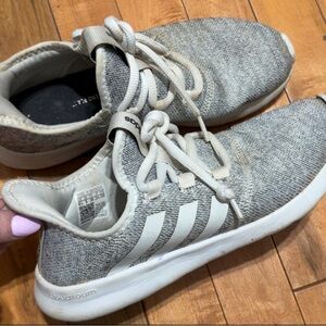 Adidas Light Gray cloud Foam Sneakers